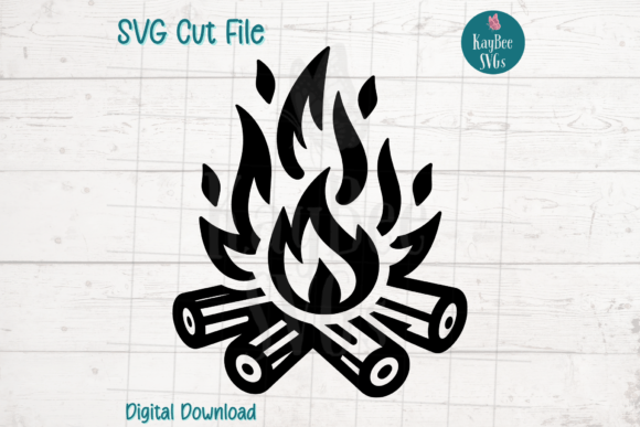 Download Campfire Camping SVG Cut File - Fire Collection