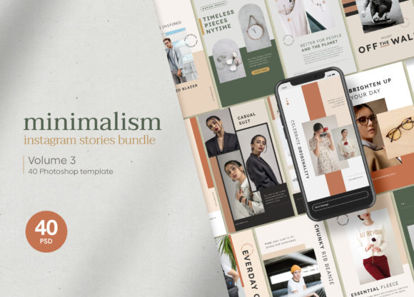 Download Minimalism Instagram Stories Vol.3 - Minimal Collection