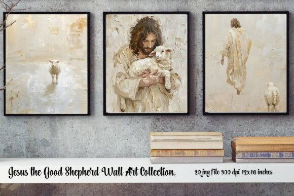 Download Jesus the Good Shepherd Wall Art - Wall art Collection