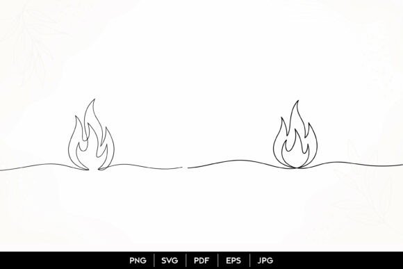 Download Fire Flame SVG Design - Fire Collection