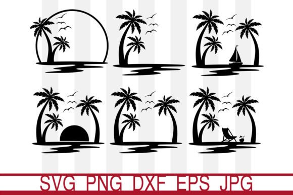 Download Beach Svg, Palm Tree Svg - Beach Collection