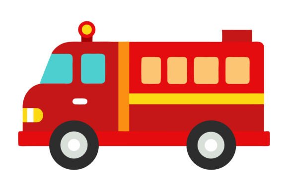 Download Soft Edge Fire Truck Clipart Vector - Fire Collection