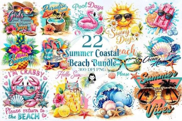 Download Summer Coastal Beach Clipart - Beach Collection