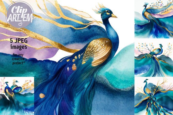 Download Peacock Wall Art Watercolor Artwork Deco - Wall art Collection