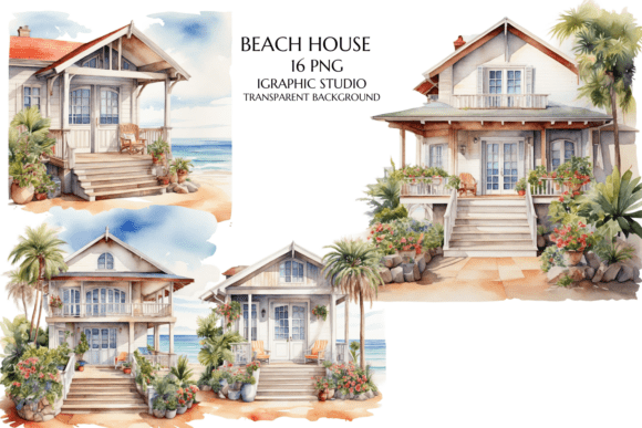 Download Beach House Clipart - Beach Collection