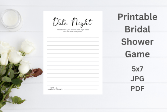 Download Printable Minimalism Date Night Game - Minimal Collection
