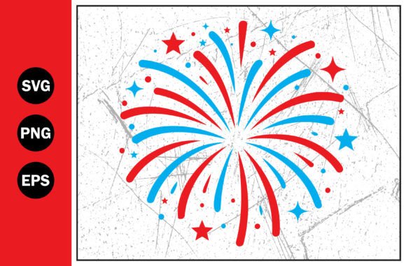 Download Red Blue Fireworks Vector Clipart Svg - Fire Collection