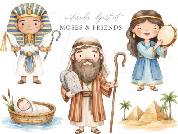 Download Biblical Watercolor Illustration - Illustration Collection