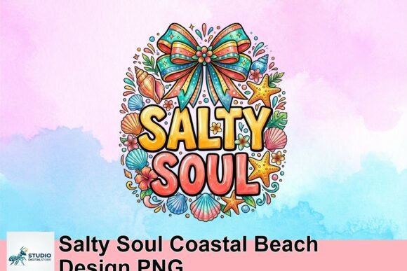 Download Salty Soul Coastal Beach Design PNG - Beach Collection