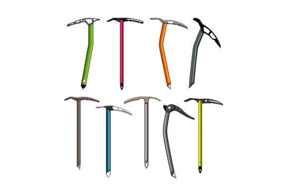 Download Ice Axe Set Cartoon Vector Illustration - Illustration Collection