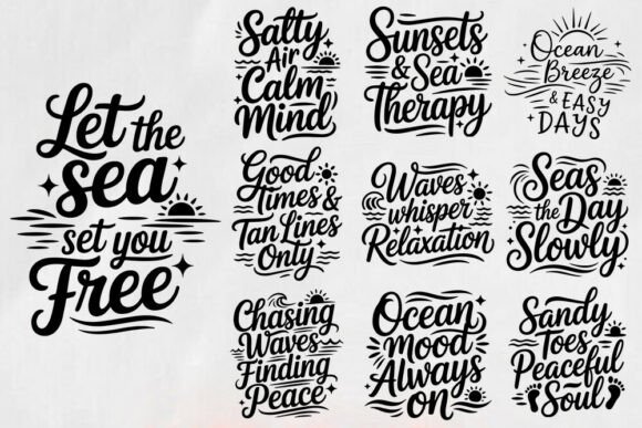 Download Beach SVG Bundle | Summer Quotes SVG - Beach Collection