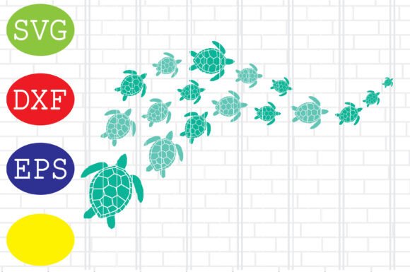 Download Sea Turtle Family Svg, Summer Beach Svg - Beach Collection