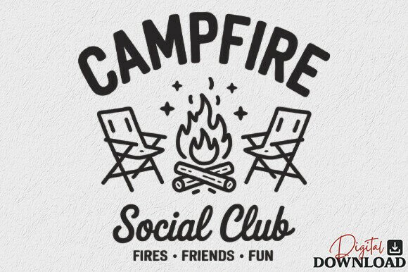 Download Campfire Social Club SVG - Fire Collection