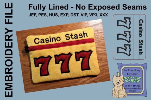 Download Lucky Sevens Zipper Bag - Bag Collection