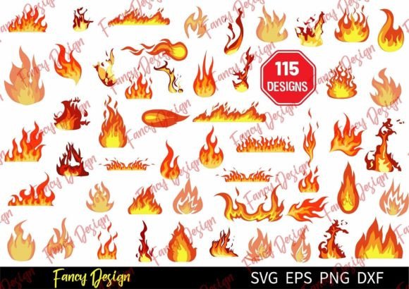 Download Fire Flames Svg, Flame Svg, Fire Clipart - Fire Collection