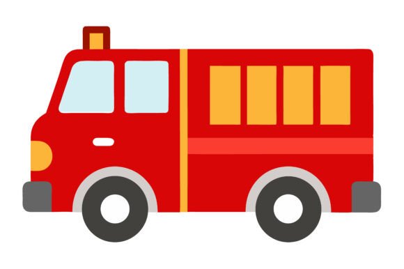 Download Soft Edge Fire Truck Clipart Vector - Fire Collection