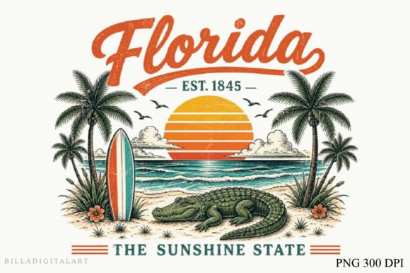 Download Summer Florida Beach Trip Alligator Png - Beach Collection