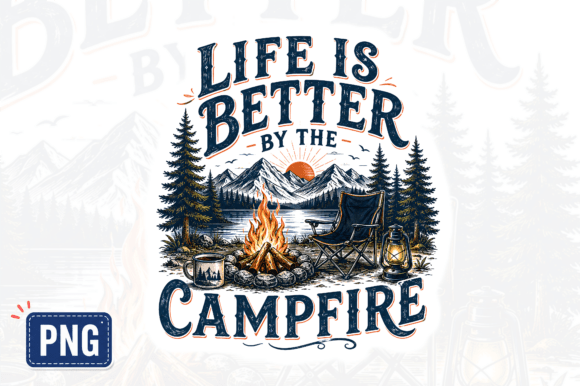 Download Life is Better Campfire PNG - Fire Collection