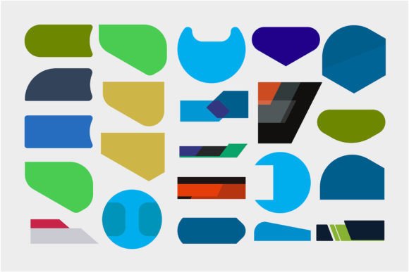 Download Vector Set of Minimalist Shape Design - Minimal Collection